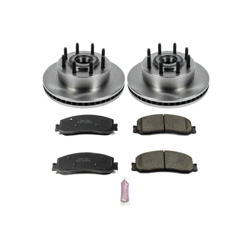 Power Stop KOE6550 2012 fits Ford F-350 Super Duty Front Autospecialty Brake Kit