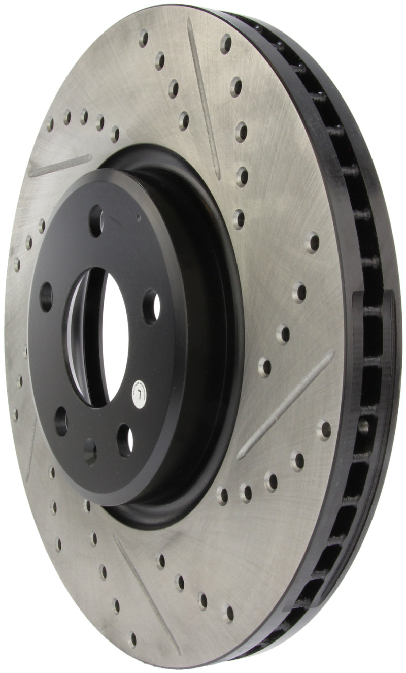 Stoptech 127.33136L Slotted & Drilled Sport Brake Rotor