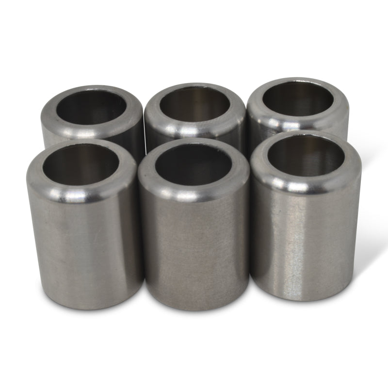 Russell 610382 Performance -10 AN Stainless Steel Crimp Collars (O.D. 0.825) (6 Per Pack)