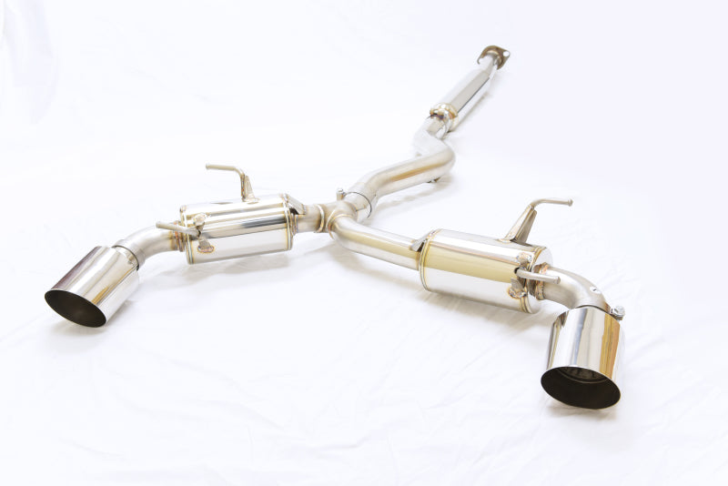 MXP MXCRFT86 2013+ fits Subaru BRZ / 2017+ Toyota 86 SUS401 Comp RS Exhaust System w/Polished Tips