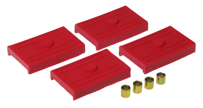 Prothane 7-1708 fits GM F-Body Upper/Lower Spring Pad (Multi) - Red