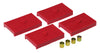 Prothane 7-1708 fits GM F-Body Upper/Lower Spring Pad (Multi) - Red