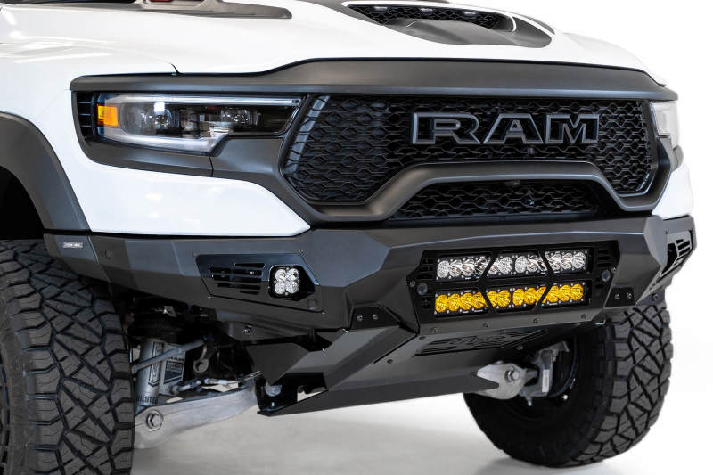 Addictive Desert Designs F620012140103 2021 fits Dodge RAM 1500 TRX Bomber Front Bumper (20in Lights)