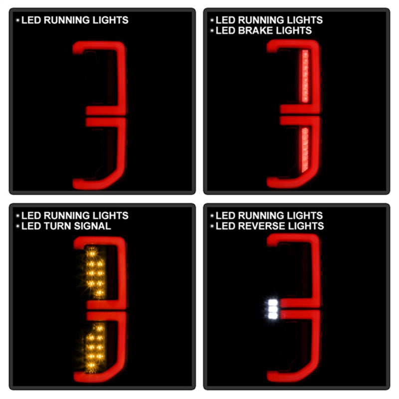 Spyder 5088765 fits Ford 21-23 Bronco (Factory LED Model Only) LED Tail Lights