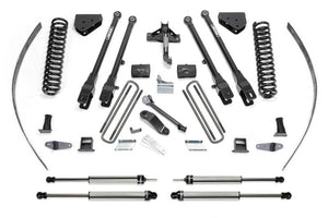 Fabtech K2125DL 08-16 fits Ford F250 4WD w/o Factory Overload 8in 4Link Sys w/Coils & Dlss Shks