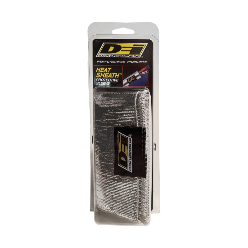 DEI  10420 Heat Sheath 1-1/2in I.D. x 3ft - Aluminized Sleeving - Sewn Edge