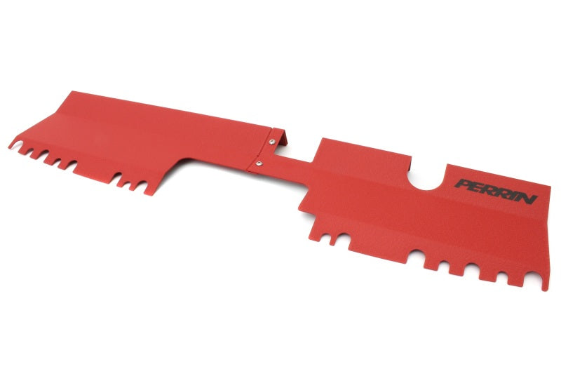 Perrin PSP-ENG-512-2RD 15-21 WRX/STI Radiator Shroud (Without OEM Intake Scoop) - Red