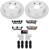 Power Stop 03-07 Jeep Liberty Rear Z36 Coated Truck & Tow Brake Kit