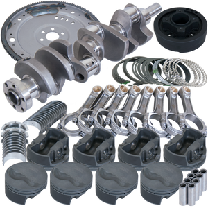 Eagle B16003EA000 fits Ford 302 3.400in Crank 5.400in I-Beam Rods 4.000in Pistons 157 Tooth FP Balanced Assembly
