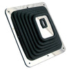 Spectre 6284 Shift Boot (Large) - Blk Rubber w/Chrome Plated Steel Installation Ring