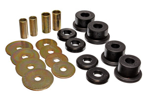 Energy Suspension 5.4103G 90-94 fits Mitsubishi Eclipse FWD Black Sub-Frame Bushing Set