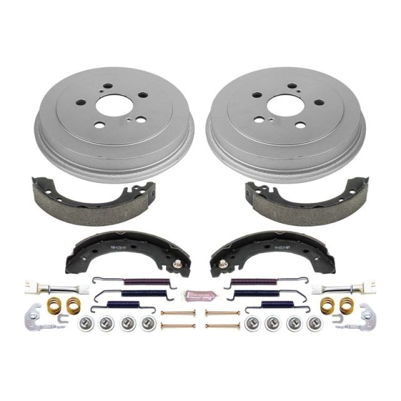 PowerStop KOE15385DK fits Toyota 03-08 Corolla Rear Autospecialty Drum Kit