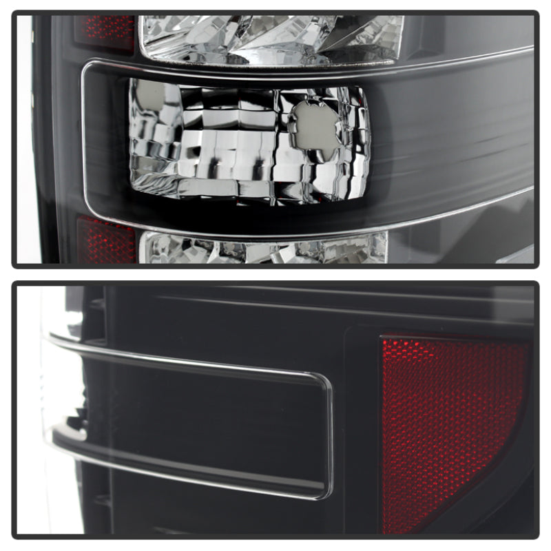 Spyder 5008374 fits Ford 09-14 F150 LED Tail Lights Black ALT-YD-FF15009-LED-BK
