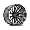 Vossen HFX-6 22x10 - 8x180 - ET-18 - Super Deep Face - 124.3 - Gloss Black Wheel