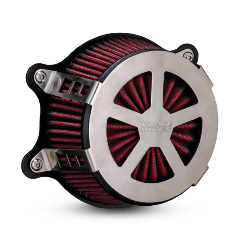 Vance and Hines 71463 Vance & Hines HD Touring 08-16 Radiant V Intake Brshd