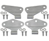 Kentrol 40580 fits Jeep 07-18 Wrangler JK Body Door Hinge Set 4 Pieces 2 Door Bare Grey