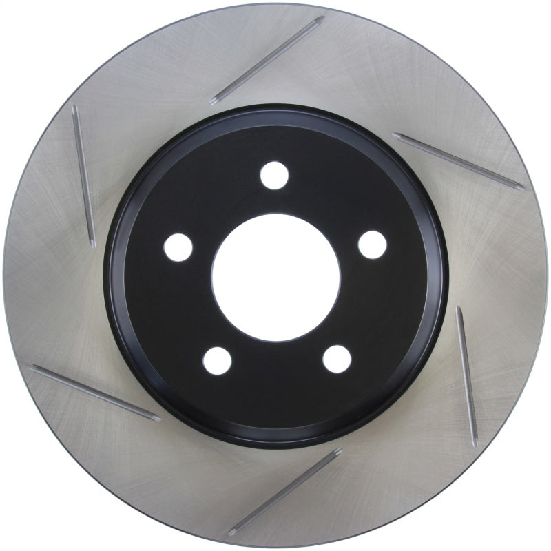 Stoptech 126.61086SR Power Slot 05-10 fits Mustang GT V8-4.6L Front Right Slotted Rotor
