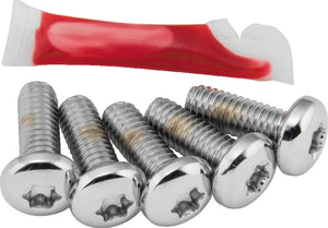 Performance 0109-0012-CH Machine Rotor Bolt Set - Chrome