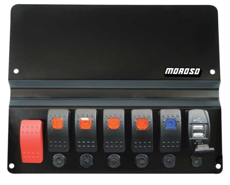 Moroso 74311 fits BMW E46 Dash Block Off Plate With Switches