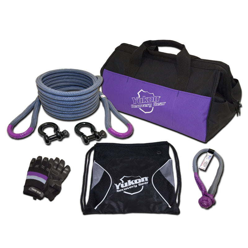 Yukon YRGKIT-1 Recovery Gear Kit w/7/8in Kinetic Rope