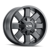 ION Wheels 141-8981B18 ION 141 18x9 / 8x165.1 BP / 18mm Offset / 125.2mm Hub Satin Black Wheel