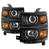 xTune 9040139 fits Chevrolet Silverado 1500 14-15 (Non-HD) OEM Projector Headli