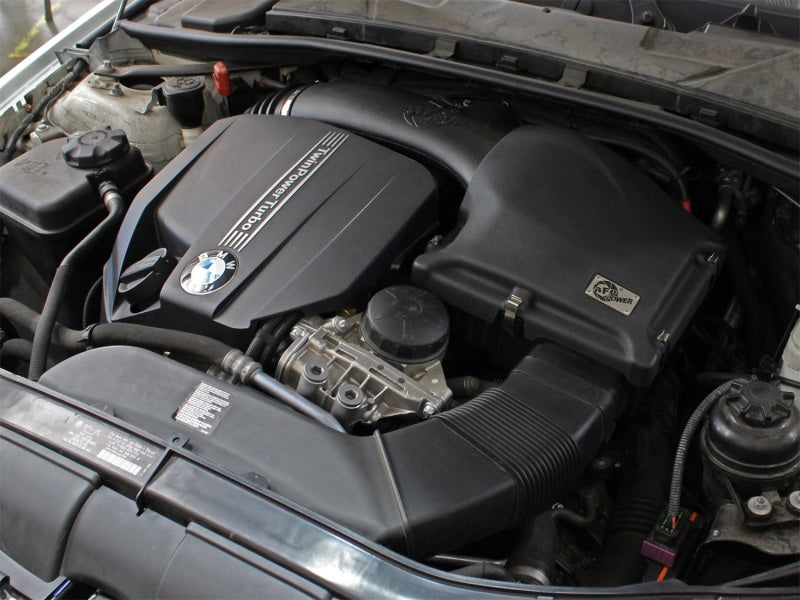 AFE 54-31918-B FORCE Intake System Cover, Black, 11-13 fits BMW 335i/xi E9x 3.0