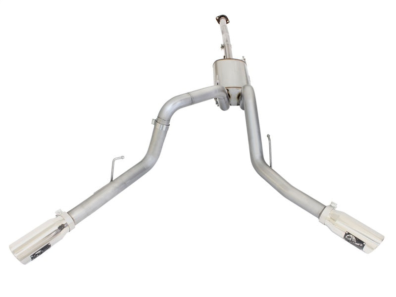 AFE 49-43070-P rce XP Exhaust 3in SS Dual Side Exit CB w/ Polish Tips 15 fits F