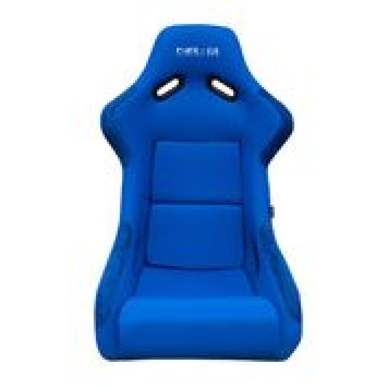 NRG FRP-300BL FRP Bucket Seat (Blue Cloth) - Large
