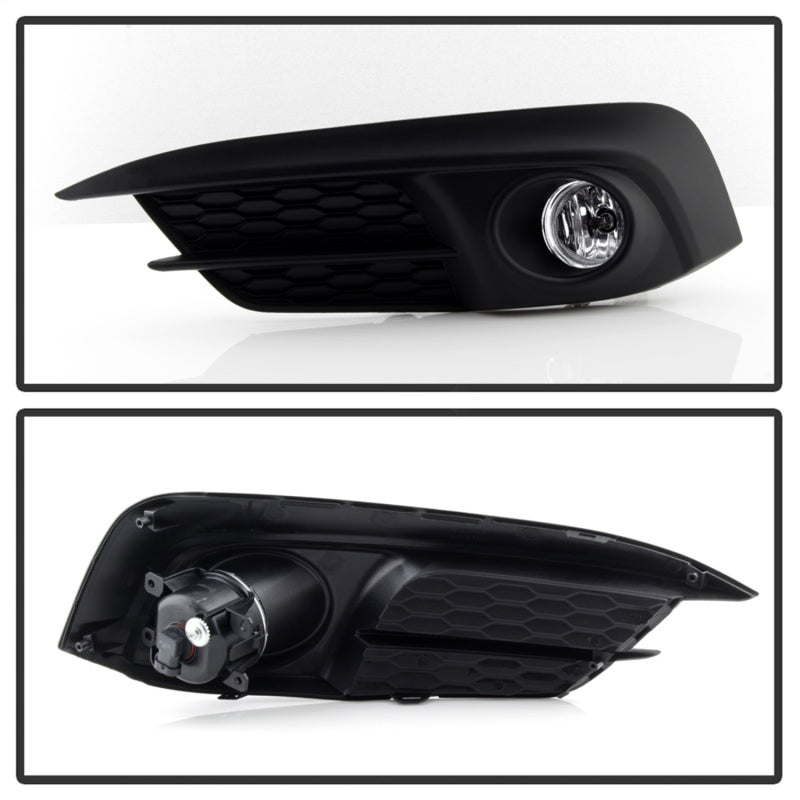 Spyder 5083067 fits Honda 16-20 Civic 2017 2Dr/Coupe OEM Fog Light W/Switch- Cl