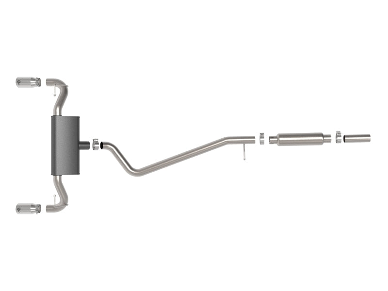 AFE 49-33142-P ord Bronco Sport 21-22 L3-1.5L (t)/L4-2.0L (t) Vulcan Cat-Back E
