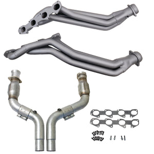 BBK 16483 05-24 fits Dodge 6.1L/6.2L/6.4L Hemi 1-7/8in Headers w/High Flow Ca