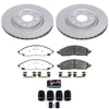 Power Stop 20-25 Chrysler Pacifica Front Z36 Coated Truck & Tow Brake Kit