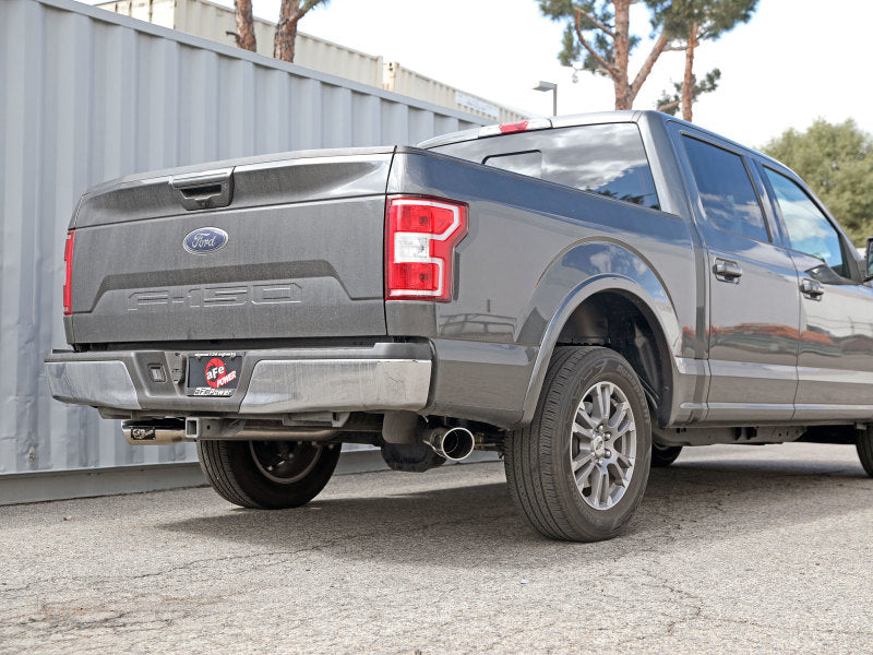 AFE 49-33123-P  XV 3in 304 SS Cat-Back Exhaust 15-20 fits Ford F-150 V6 2.7L/3.