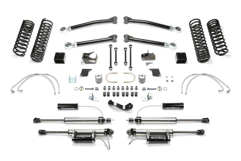 Fabtech K4071DL fits Jeep 07-18 JK 4-Door 5in Trail Lt w/Dlss Resi