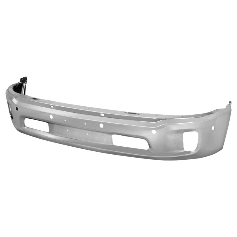 Spyder 9948497 fits Dodge 14-18 Ram 1500 Bottom w/Sensor w/Fog Light Hole Front Bumper - Chrome (OEM 68160857AA)