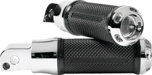 Performance 0035-1241M-CH Machine Footpegs Apex Passenger - Chrome