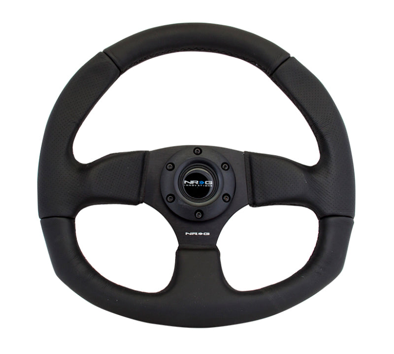 NRG RST-009R RST-009R Reinforced Steering Wheel Leather w/Black Stitching