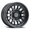 ICON 8217859057SB Anza 17x8.5 6x5.5 25mm Offset 5.75in BS 95.1mm Hub Bore Satin Black Wheel