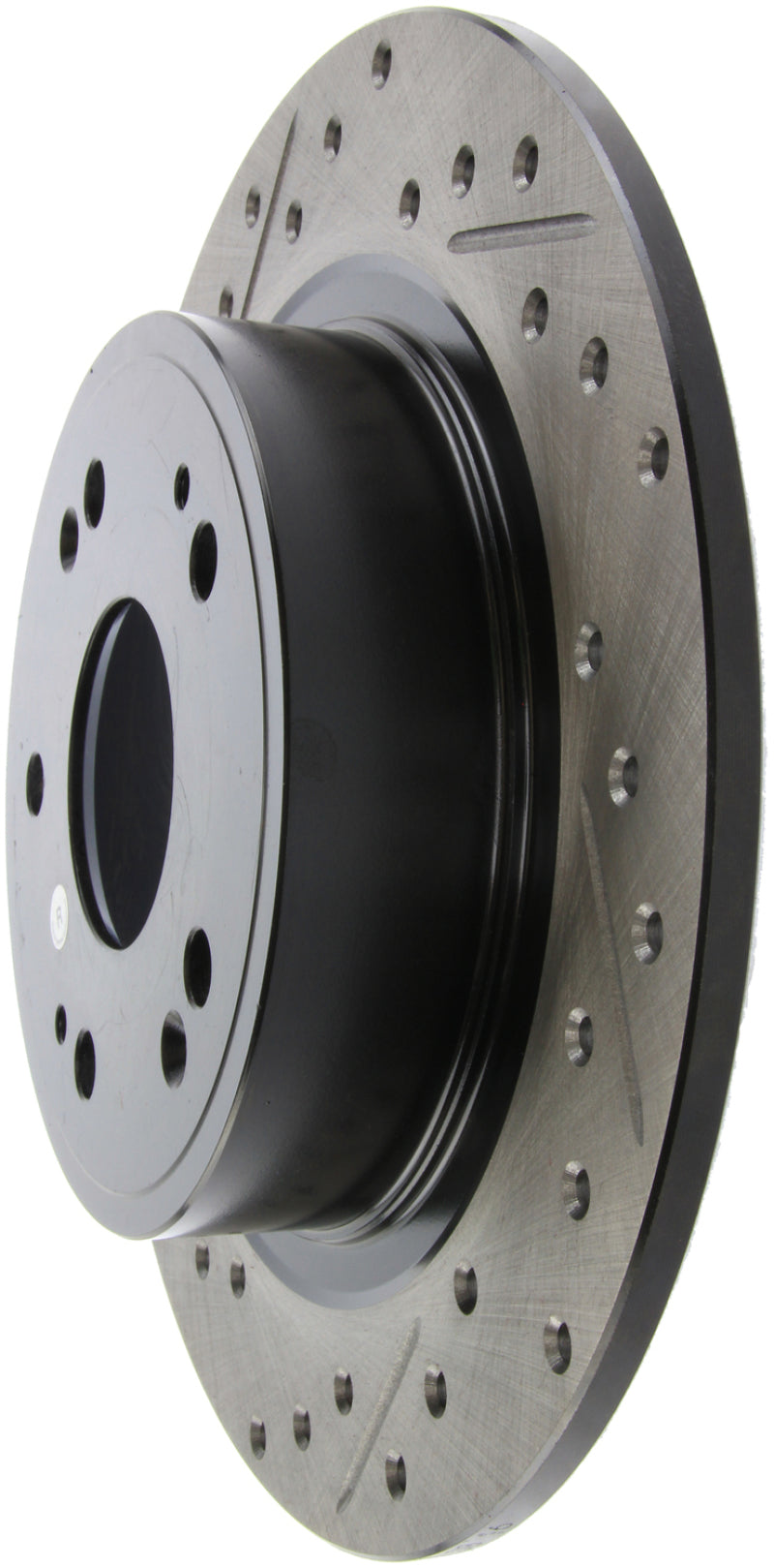 Stoptech 127.40068R 09-10 fits Acura TSX / 08-10 Honda Accord Coupe/05-10 Sedan Right Rear Slotted & Drilled Rotor
