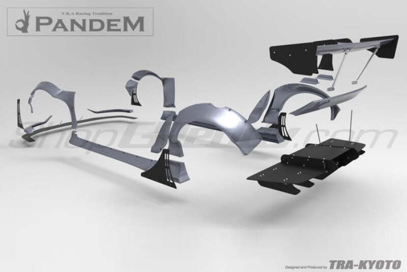GReddy 17040408 09-12 fits Mazda RX-8 Pandem Wide Body Rear Over-Fenders (Rear D