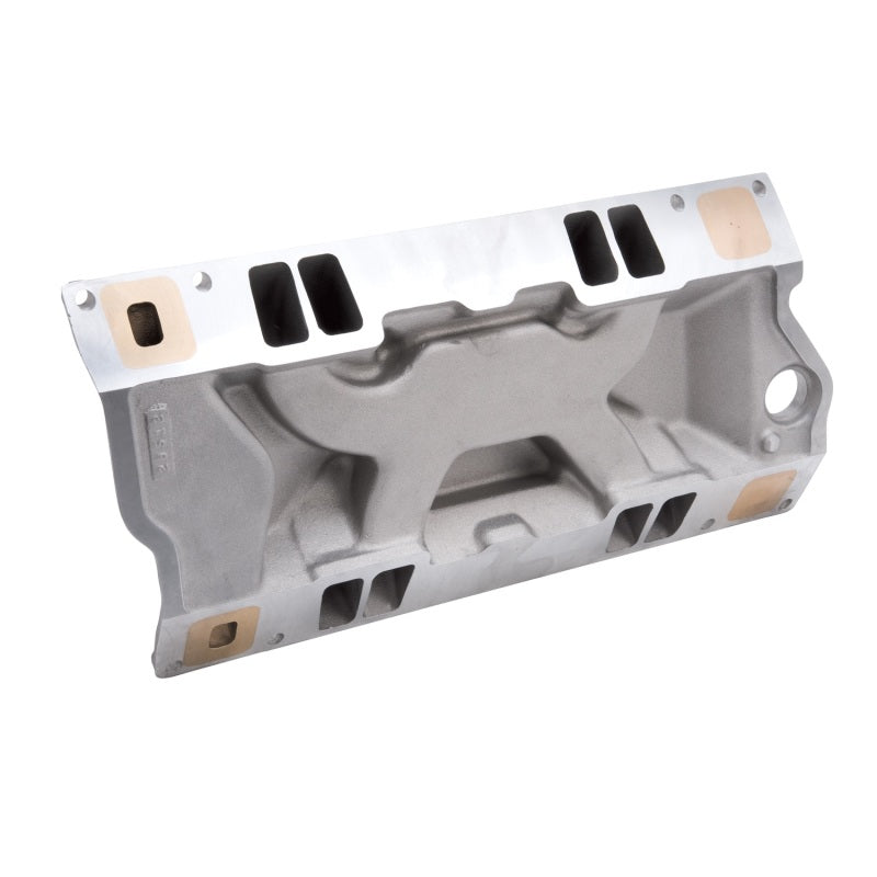 Edelbrock 2516 Manifold fits SBC Performer RPM Vortec Marine As-Cast