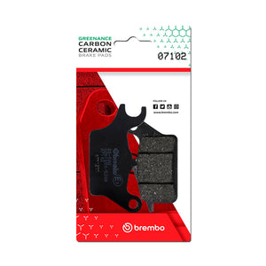 Brembo OE 7102 fits Honda Wave/Honda Super Cub Carbon Ceramic Brake Pad - Front