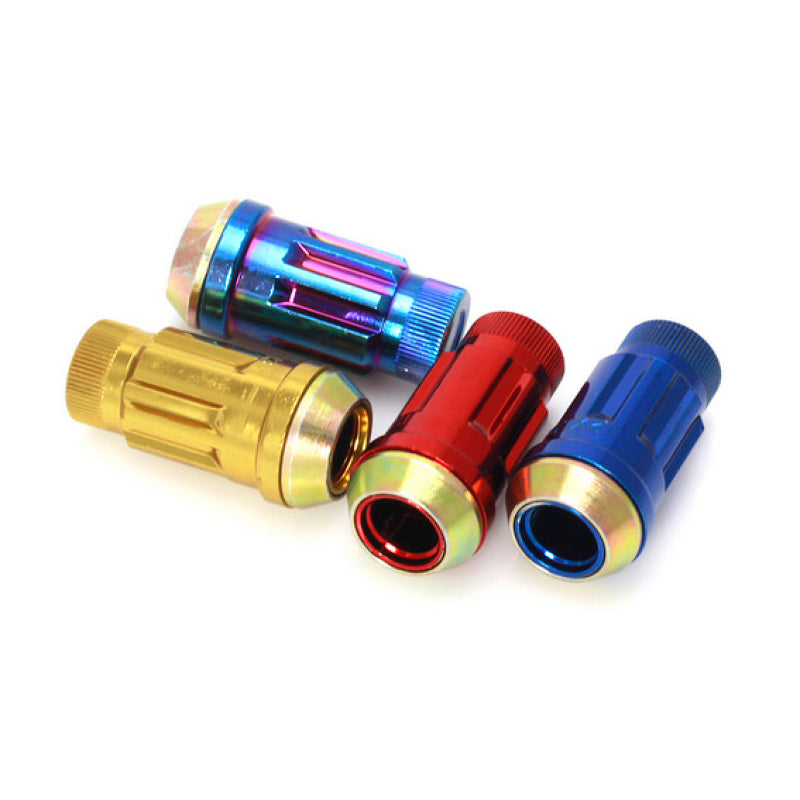 Wheel Mate 34937R Mutkei SR45R Lock Set 12x1.25 Red (4pcs)