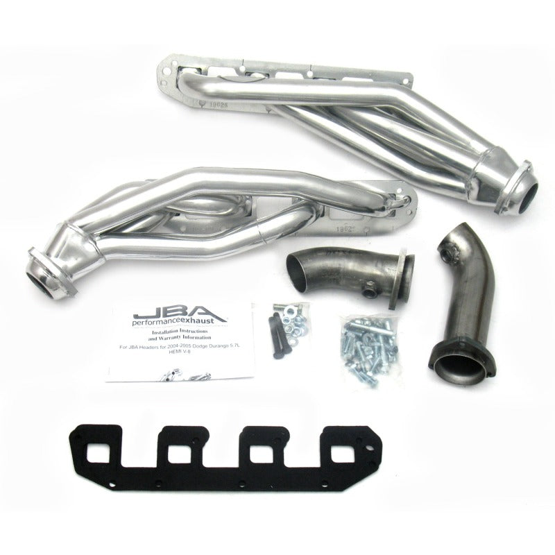 JBA 1962SJS fits Dodge 04-08 Durango 5.7L HEMI 1-5/8in Primary Silver Ctd Cat4Ward Header