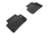 3D MAXpider L1AD04721509 2020 fits Audi 18-20 Q5 Kagu 2nd Row Floormats - Black