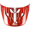 EVS HE21T3P-VSRD T3 Pinner Helmet Visor - Red