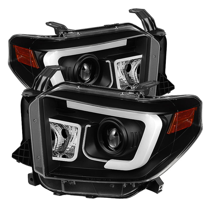 Spyder 5080158 fits Toyota 14-20 Tundra 2016 Projector Headlights Light Bar DRL