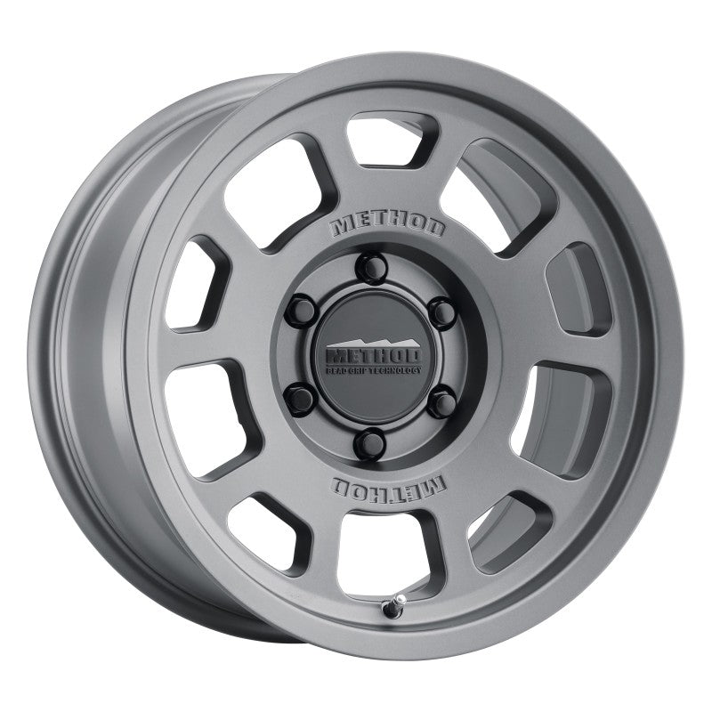 Method MR70578516800 MR705 17x8.5 0mm Offset 6x135 87mm CB Titanium Wheel