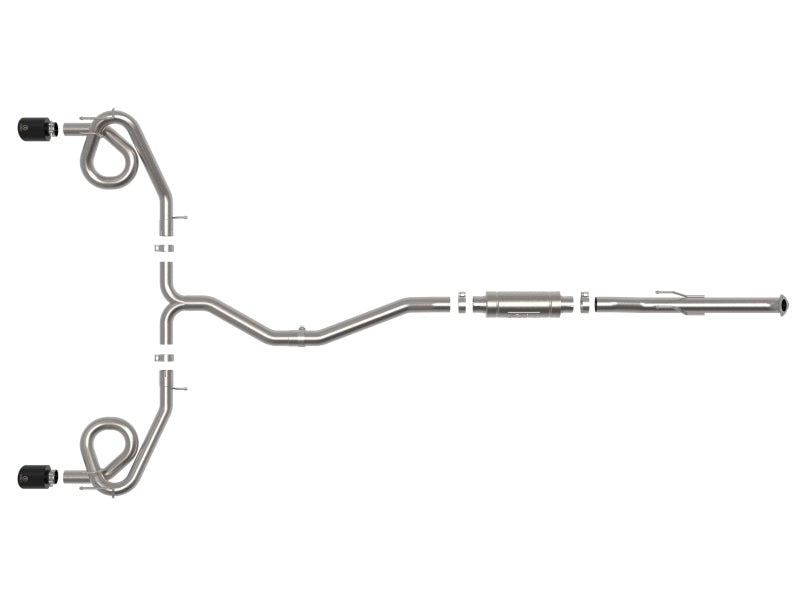 AFE 49-36630-B fits Honda Civic Si L4 1.5L (t) Takeda 2.5in to 3in 304 SS Cat-B